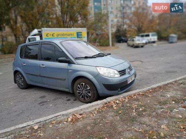 Синий Рено Сценик, объемом двигателя 1.6 л и пробегом 241 тыс. км за 5500 $, фото 10 на Automoto.ua
