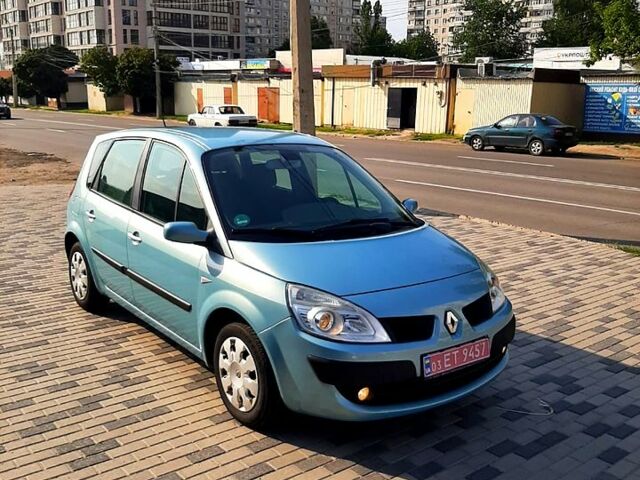 Синий Рено Сценик, объемом двигателя 1.6 л и пробегом 190 тыс. км за 5550 $, фото 3 на Automoto.ua