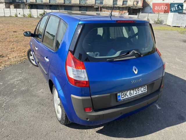 Синий Рено Сценик, объемом двигателя 1.6 л и пробегом 270 тыс. км за 4500 $, фото 5 на Automoto.ua