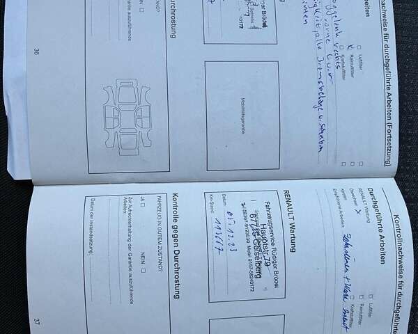Рено Сценик 2006 в Луцке на Automoto.ua Синий Рено Сценик, объемом двигателя 1.6 л и пробегом 125 тыс. км за 5550 $, фото 28 на Automoto.ua