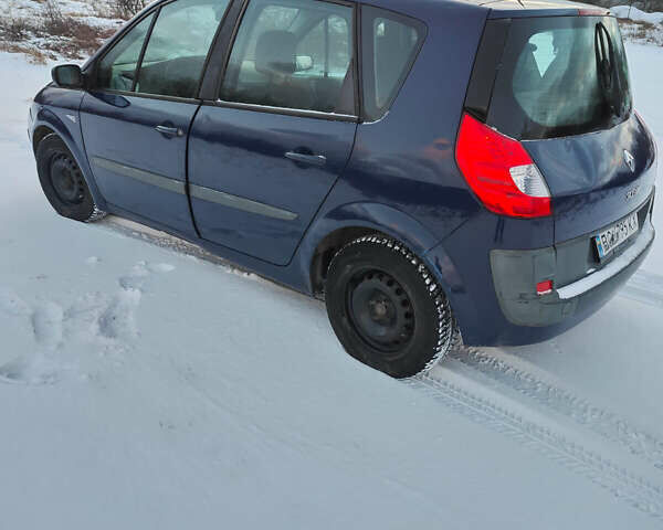 Синий Рено Сценик, объемом двигателя 1.6 л и пробегом 265 тыс. км за 3600 $, фото 4 на Automoto.ua