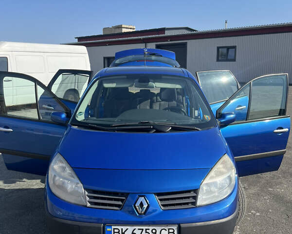 Синий Рено Сценик, объемом двигателя 1.6 л и пробегом 270 тыс. км за 4500 $, фото 1 на Automoto.ua