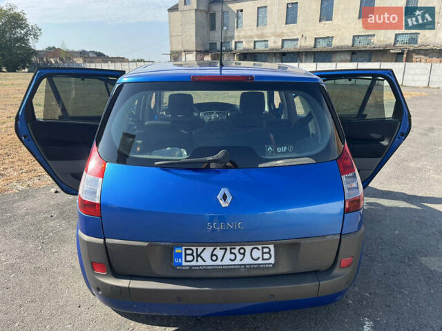 Синий Рено Сценик, объемом двигателя 1.6 л и пробегом 270 тыс. км за 4500 $, фото 4 на Automoto.ua