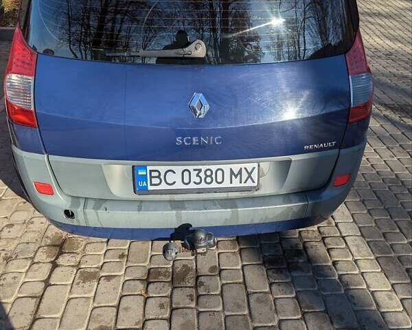 Синий Рено Сценик, объемом двигателя 1.5 л и пробегом 265 тыс. км за 4000 $, фото 15 на Automoto.ua