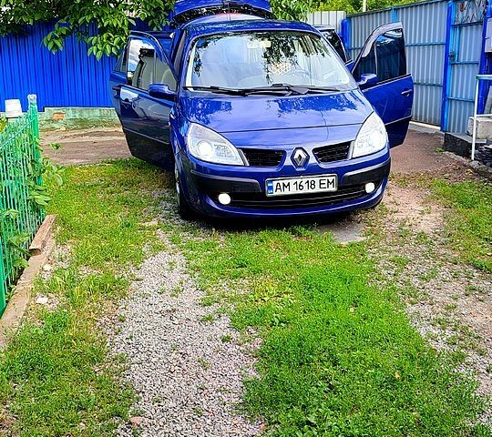 Синій Рено Сценік, об'ємом двигуна 1.5 л та пробігом 250 тис. км за 5500 $, фото 2 на Automoto.ua