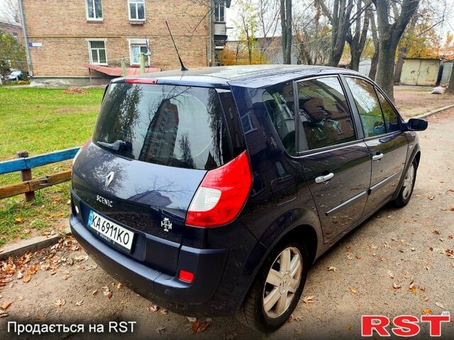 Синий Рено Сценик, объемом двигателя 20 л и пробегом 253 тыс. км за 5900 $, фото 4 на Automoto.ua