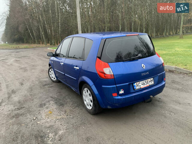 Синий Рено Сценик, объемом двигателя 1.6 л и пробегом 250 тыс. км за 4900 $, фото 4 на Automoto.ua