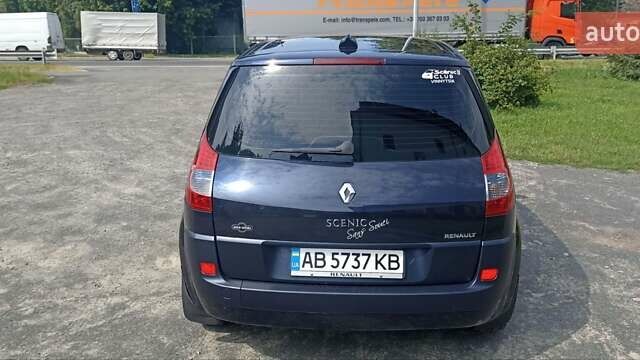 Синий Рено Сценик, объемом двигателя 1.6 л и пробегом 100 тыс. км за 6200 $, фото 3 на Automoto.ua