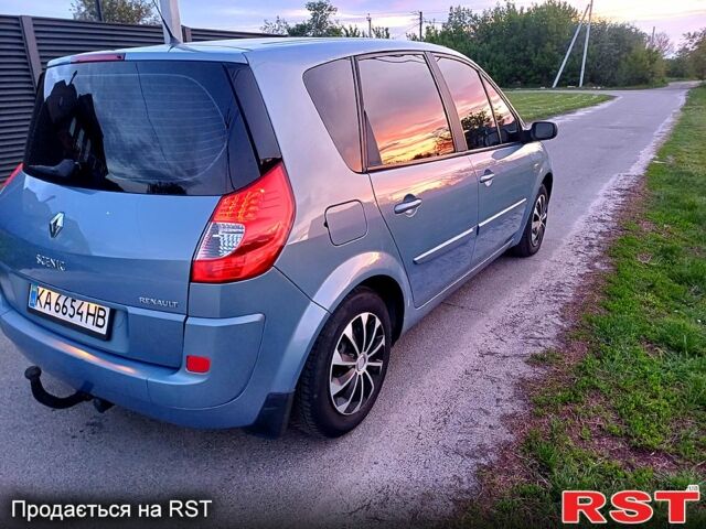 Синий Рено Сценик, объемом двигателя 1.6 л и пробегом 191 тыс. км за 4600 $, фото 7 на Automoto.ua