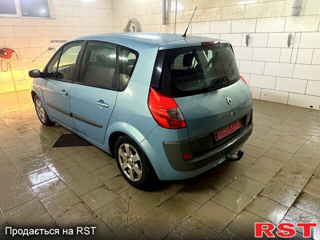 Синий Рено Сценик, объемом двигателя 1.6 л и пробегом 227 тыс. км за 5600 $, фото 4 на Automoto.ua