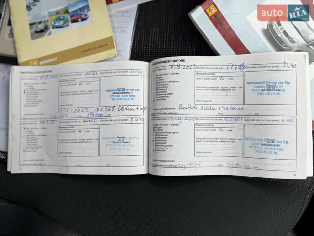 Синій Рено Сценік, об'ємом двигуна 1.6 л та пробігом 192 тис. км за 5999 $, фото 20 на Automoto.ua