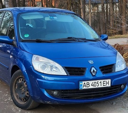 Синий Рено Сценик, объемом двигателя 1.6 л и пробегом 280 тыс. км за 4200 $, фото 1 на Automoto.ua