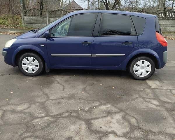 Синий Рено Сценик, объемом двигателя 1.6 л и пробегом 324 тыс. км за 5000 $, фото 2 на Automoto.ua