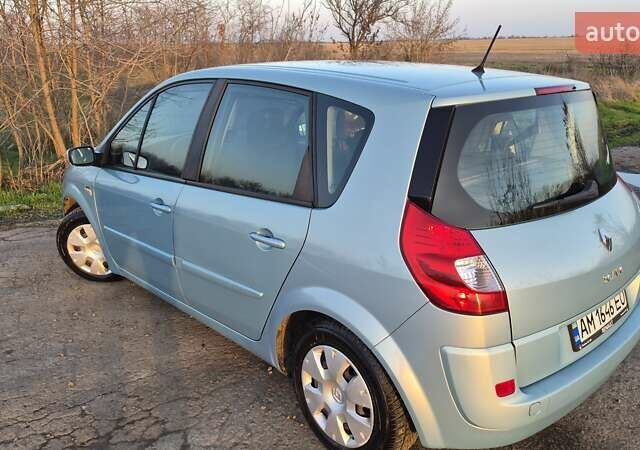 Синий Рено Сценик, объемом двигателя 1.6 л и пробегом 179 тыс. км за 4800 $, фото 6 на Automoto.ua