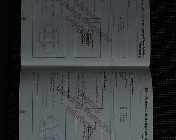 Синій Рено Сценік, об'ємом двигуна 1.6 л та пробігом 229 тис. км за 5999 $, фото 84 на Automoto.ua