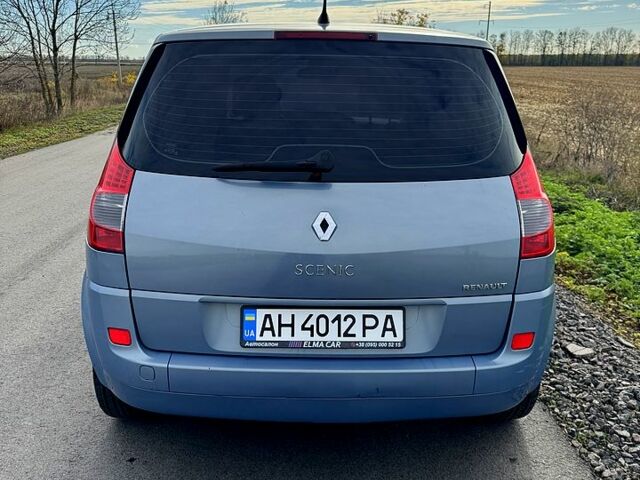 Синий Рено Сценик, объемом двигателя 1.6 л и пробегом 313 тыс. км за 5400 $, фото 2 на Automoto.ua