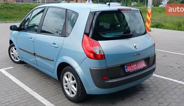 Синий Рено Сценик, объемом двигателя 1.6 л и пробегом 215 тыс. км за 4450 $, фото 3 на Automoto.ua