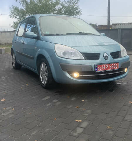 Синий Рено Сценик, объемом двигателя 1.6 л и пробегом 191 тыс. км за 5900 $, фото 1 на Automoto.ua