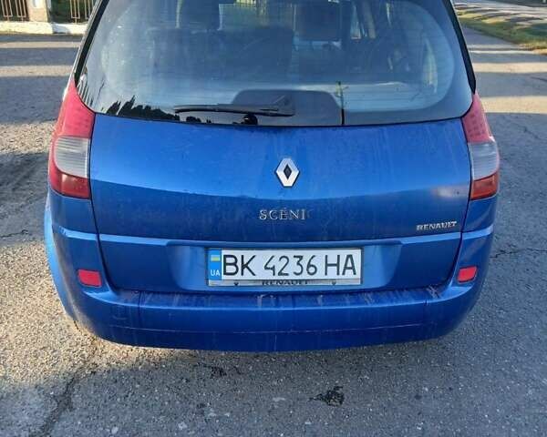 Синий Рено Сценик, объемом двигателя 1.6 л и пробегом 230 тыс. км за 4599 $, фото 2 на Automoto.ua