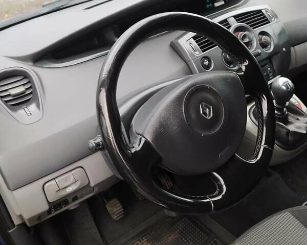 Синий Рено Сценик, объемом двигателя 1.6 л и пробегом 324 тыс. км за 5000 $, фото 9 на Automoto.ua