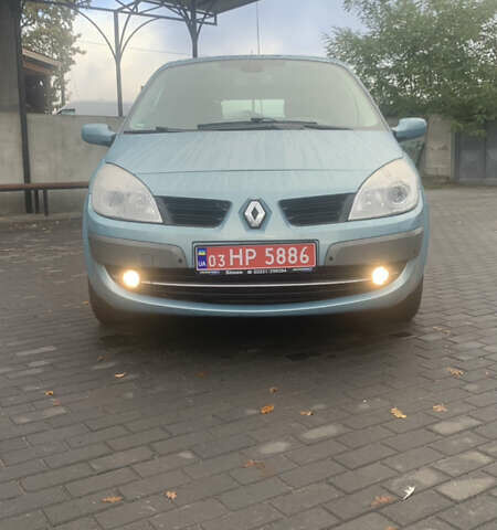 Синий Рено Сценик, объемом двигателя 1.6 л и пробегом 191 тыс. км за 5900 $, фото 2 на Automoto.ua