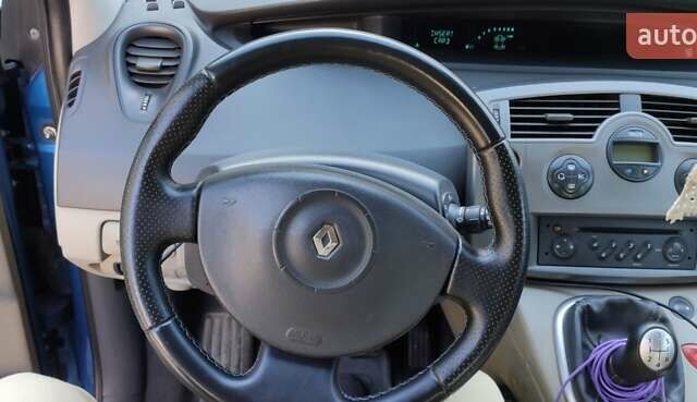 Синий Рено Сценик, объемом двигателя 1.6 л и пробегом 211 тыс. км за 4600 $, фото 4 на Automoto.ua