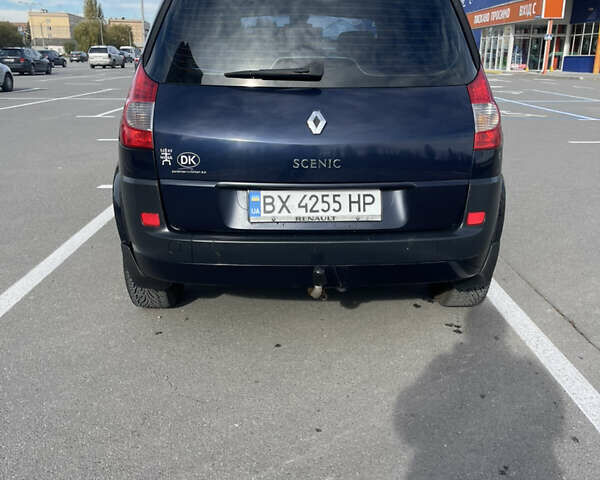Рено Сценик 2008 в Каменце-Подольском на Automoto.ua Синий Рено Сценик, объемом двигателя 1.6 л и пробегом 273 тыс. км за 4200 $, фото 6 на Automoto.ua