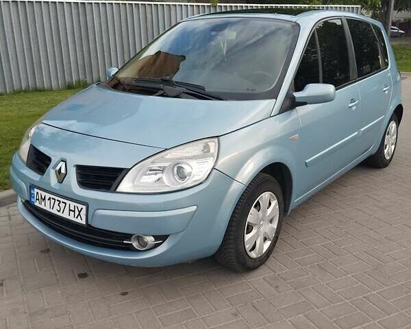 Синий Рено Сценик, объемом двигателя 1.5 л и пробегом 280 тыс. км за 5400 $, фото 1 на Automoto.ua