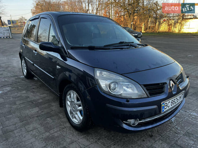 Синий Рено Сценик, объемом двигателя 1.9 л и пробегом 306 тыс. км за 6600 $, фото 1 на Automoto.ua