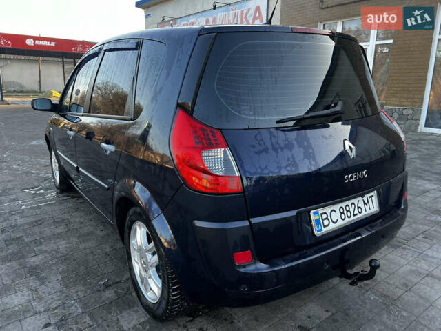 Синий Рено Сценик, объемом двигателя 1.9 л и пробегом 306 тыс. км за 6600 $, фото 4 на Automoto.ua