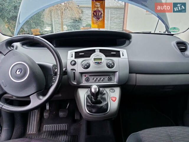 Синий Рено Сценик, объемом двигателя 1.6 л и пробегом 178 тыс. км за 5750 $, фото 13 на Automoto.ua