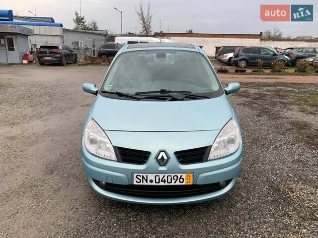 Синий Рено Сценик, объемом двигателя 1.6 л и пробегом 163 тыс. км за 6800 $, фото 6 на Automoto.ua