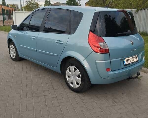 Синий Рено Сценик, объемом двигателя 1.5 л и пробегом 280 тыс. км за 5400 $, фото 2 на Automoto.ua