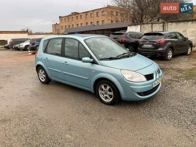 Синий Рено Сценик, объемом двигателя 1.6 л и пробегом 163 тыс. км за 6800 $, фото 4 на Automoto.ua