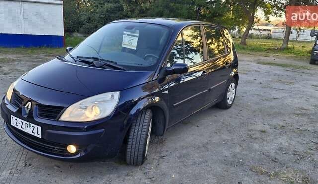Синий Рено Сценик, объемом двигателя 1.6 л и пробегом 180 тыс. км за 5800 $, фото 3 на Automoto.ua