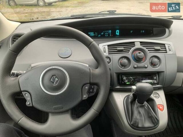 Синий Рено Сценик, объемом двигателя 1.6 л и пробегом 163 тыс. км за 6800 $, фото 24 на Automoto.ua