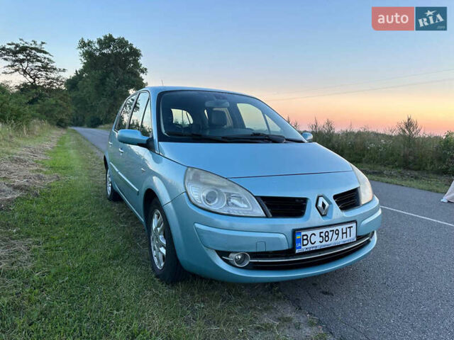 Синий Рено Сценик, объемом двигателя 1.9 л и пробегом 306 тыс. км за 5100 $, фото 3 на Automoto.ua