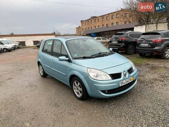 Синий Рено Сценик, объемом двигателя 1.6 л и пробегом 163 тыс. км за 6800 $, фото 7 на Automoto.ua