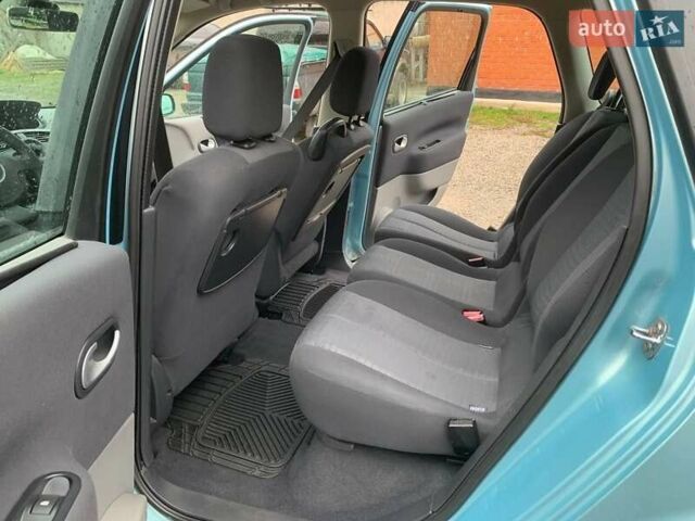 Синий Рено Сценик, объемом двигателя 1.6 л и пробегом 163 тыс. км за 6800 $, фото 35 на Automoto.ua