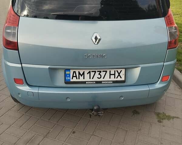 Синий Рено Сценик, объемом двигателя 1.5 л и пробегом 280 тыс. км за 5400 $, фото 3 на Automoto.ua