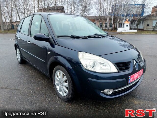Синий Рено Сценик, объемом двигателя 1.6 л и пробегом 203 тыс. км за 6200 $, фото 9 на Automoto.ua