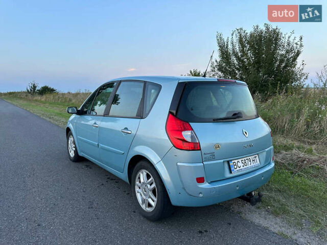 Синий Рено Сценик, объемом двигателя 1.9 л и пробегом 306 тыс. км за 5100 $, фото 6 на Automoto.ua
