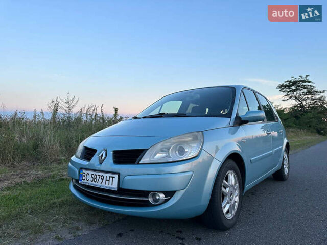 Синий Рено Сценик, объемом двигателя 1.9 л и пробегом 306 тыс. км за 5100 $, фото 1 на Automoto.ua