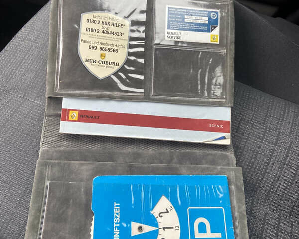 Синий Рено Сценик, объемом двигателя 1.6 л и пробегом 171 тыс. км за 6700 $, фото 16 на Automoto.ua