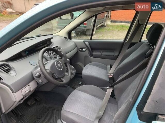 Синий Рено Сценик, объемом двигателя 1.6 л и пробегом 163 тыс. км за 6800 $, фото 22 на Automoto.ua