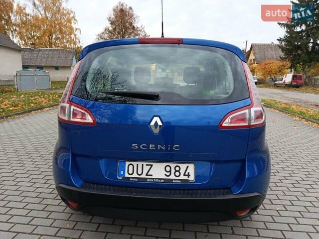 Рено Сценик 2010 в Радивилове на Automoto.ua Синий Рено Сценик, объемом двигателя 1.6 л и пробегом 137 тыс. км за 6900 $, фото 58 на Automoto.ua