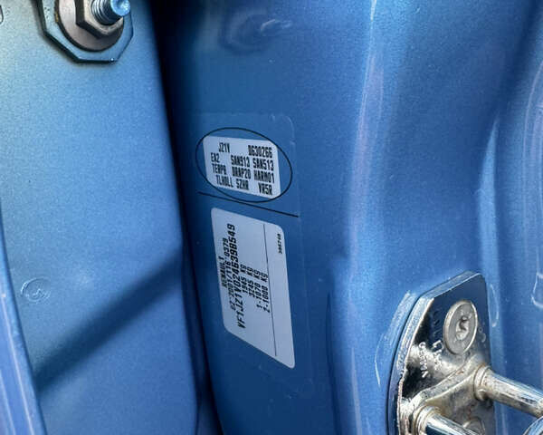 Синий Рено Сценик, объемом двигателя 1.4 л и пробегом 177 тыс. км за 8800 $, фото 90 на Automoto.ua