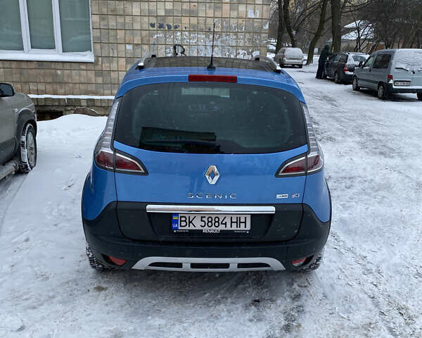 Синий Рено Сценик, объемом двигателя 1.5 л и пробегом 240 тыс. км за 10999 $, фото 3 на Automoto.ua