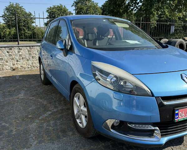 Синий Рено Сценик, объемом двигателя 1.5 л и пробегом 226 тыс. км за 9900 $, фото 1 на Automoto.ua