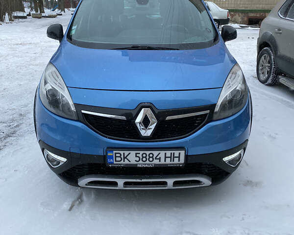 Синий Рено Сценик, объемом двигателя 1.5 л и пробегом 240 тыс. км за 10999 $, фото 1 на Automoto.ua